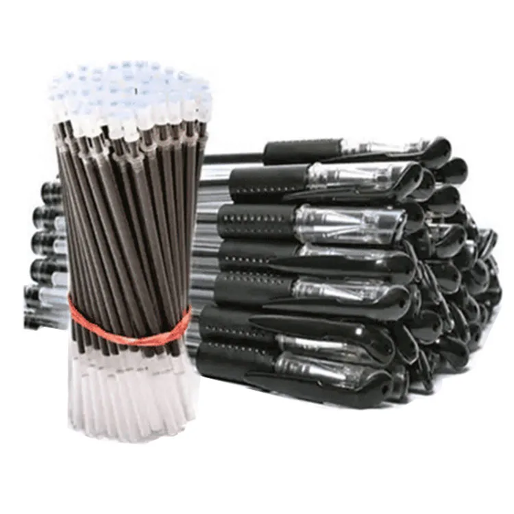 
0.5mm Gel Pen Custom Promotional Ballpoint Pen Refill Gel Pen Set for School 