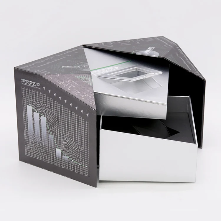 Изготовленный На Заказ жесткий экологически чистый картон функциональный подъемный раствор часы Подарочная коробка дизайн упаковки