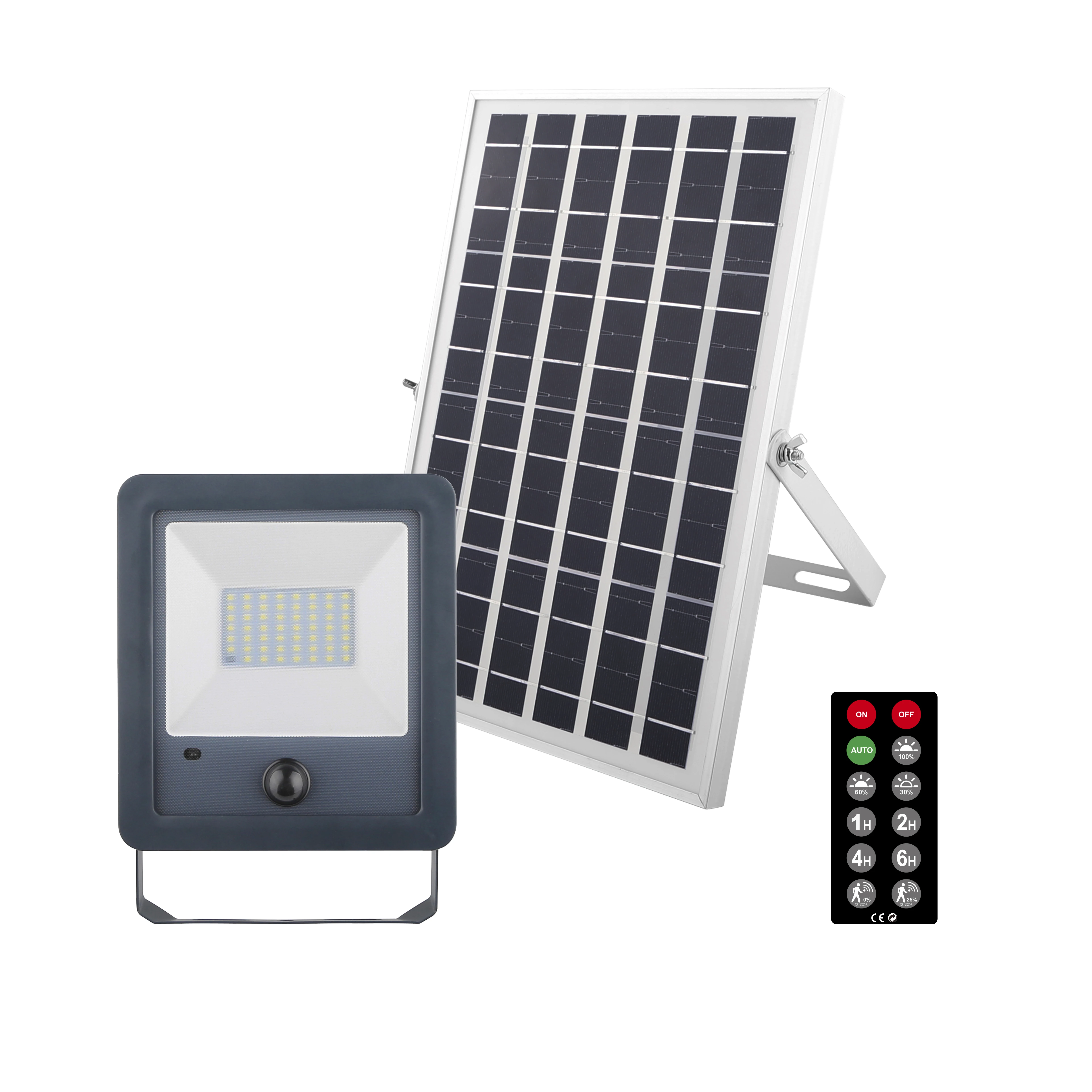 New Design 500lm 900lm 1500lm 2500lm Solar Lights Long Work Time Solar Floodlight Solar Light Indoor