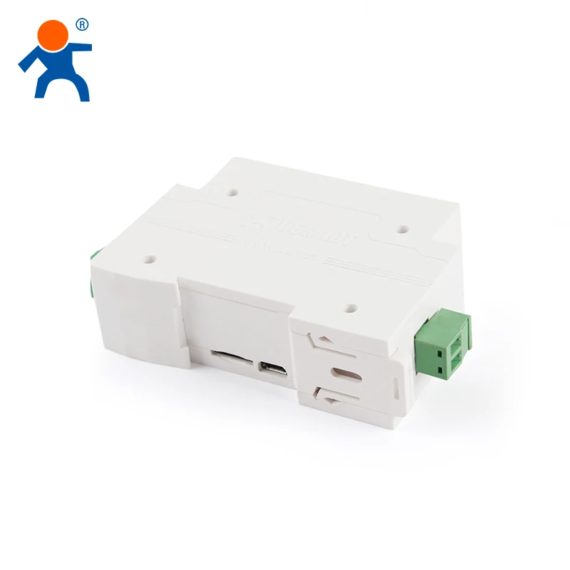 USR-DR504-G Global DIN-Rail Serial to 4G LTE Modem with SMS/ Modbus RTU to TCP/ AT command