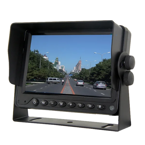 7 inch Car Monitor Car Quad Rearview Monitor Car Parking Monitor