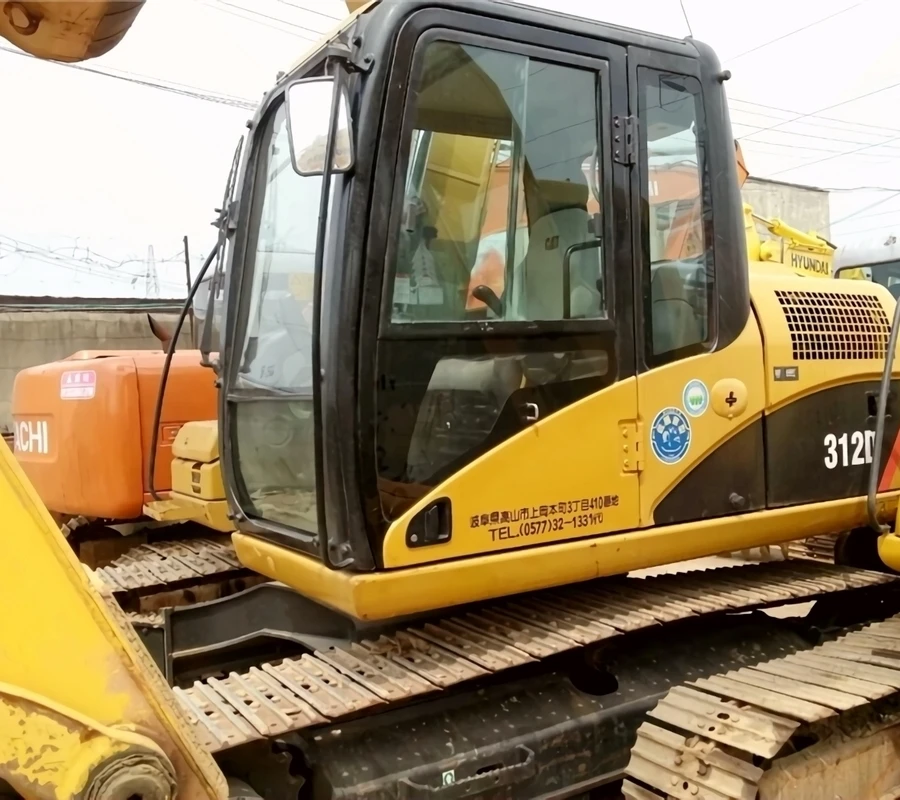 2018 original used excavator cat 312 used construction CATERPILLAR 312D crawler excavator