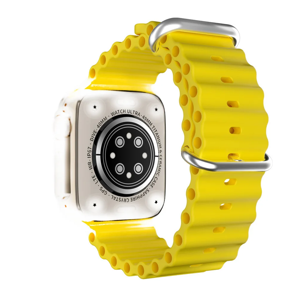 2023 Ultra Watch 8 Smart Watch Custom Wallpaper Men Sports Smartwatch Fitness Tracker BT Call Smart Bracelets