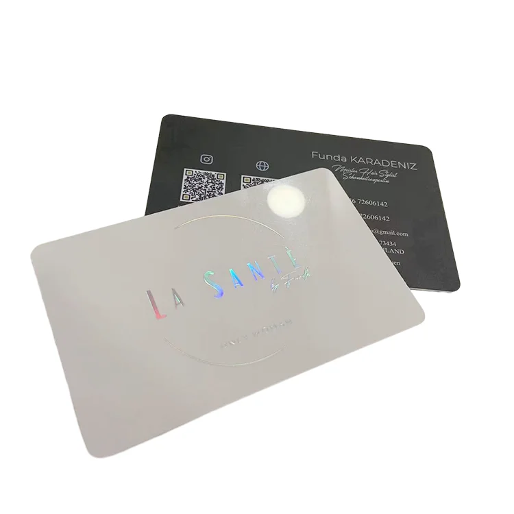 2024 Hot Sale Luxury custom pvc vip membership business  gift card printing