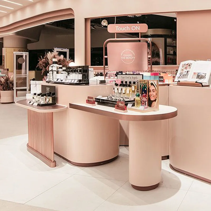 The Customized Shelf Showcase For Trade Show Cosmetic Display Case And Jewelry Portable Display Cases For Shop On The Mall