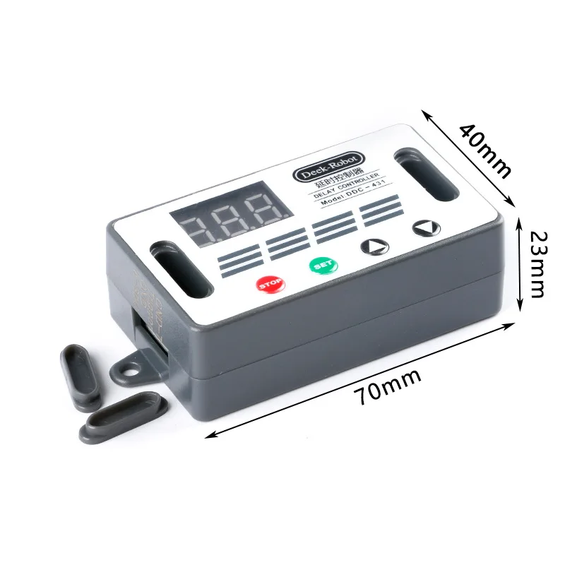 DC 12V DDC-431 таймер задержки реле с цифровым светодиодным дисплеем контроллер MOS