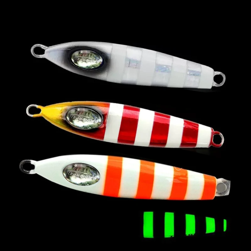 80g 250g 300g 350g 400g 450g Gram Heavy Density TG Wolfram Tungsten Saltwater Flipping Metal Jig Lure Bait Fishing Manufacturer