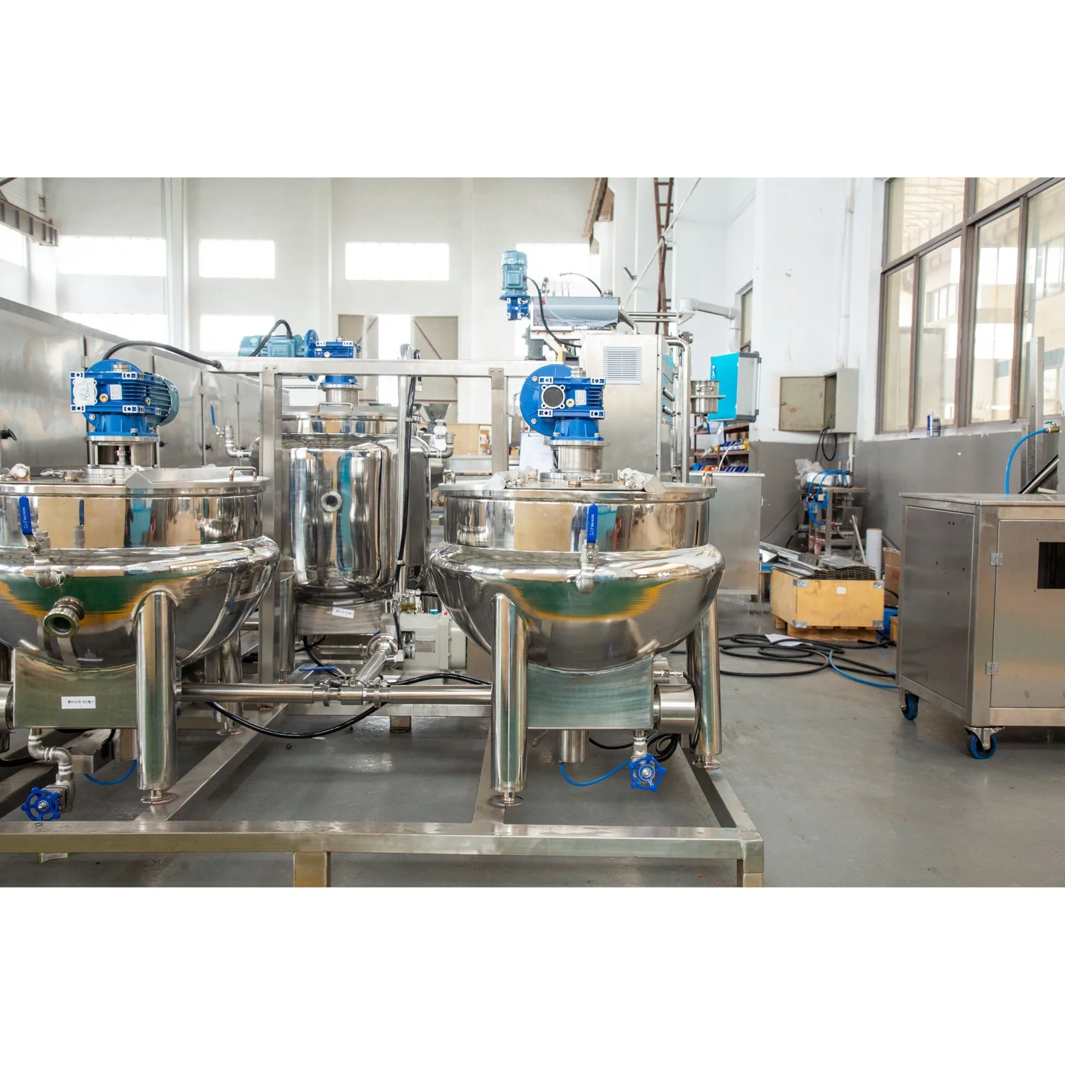 Easy Clean Hot Selling Full Automatic Bebeto Gummy Candy Production Line Manufacture Line