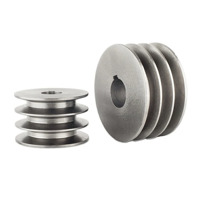 Со скидкой, высокоточный V-образной ремень с 3 канавками, шкив ремня, чугунный шкив для трансмиссии, диаметр 80-150 мм