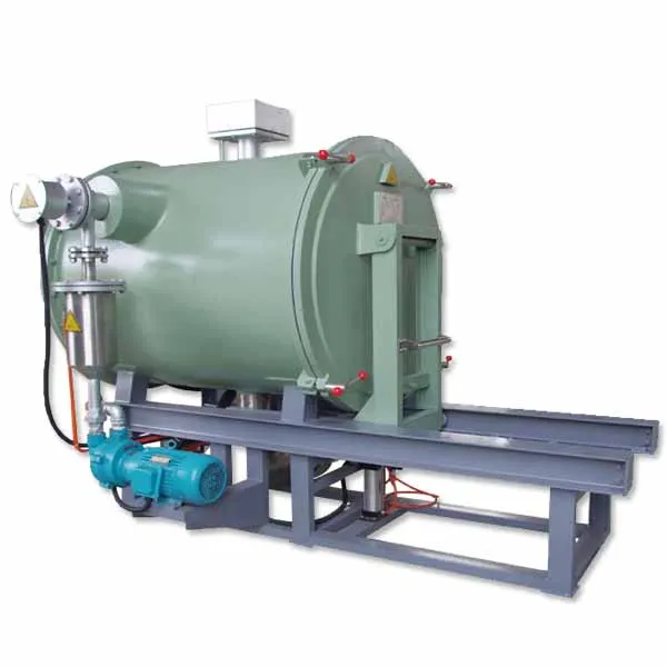 Vacuum calciner high temperature pyrolysis furnace for clean spinneret