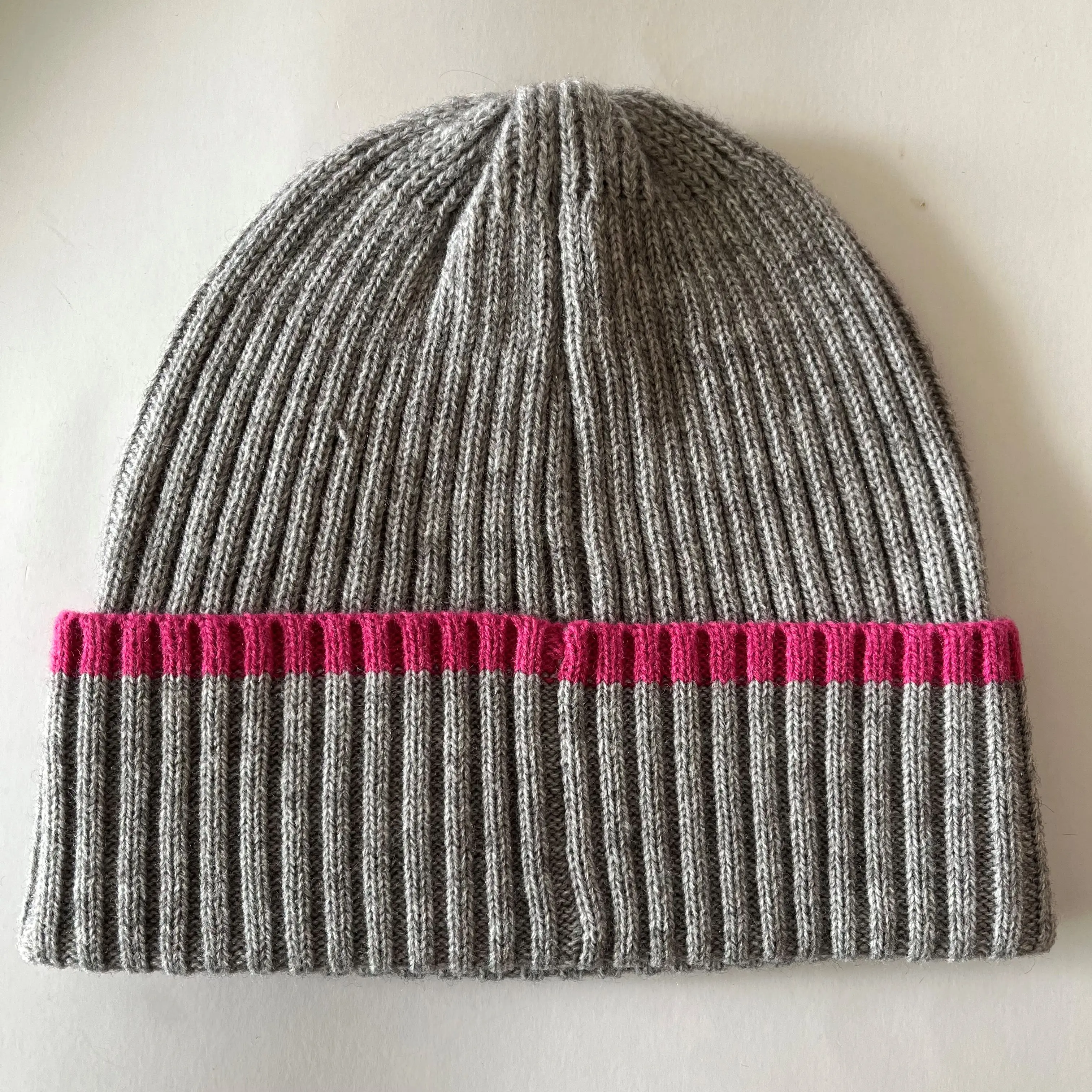 Новая модная Толстая вязаная шапка с теплым шерстяным верхом