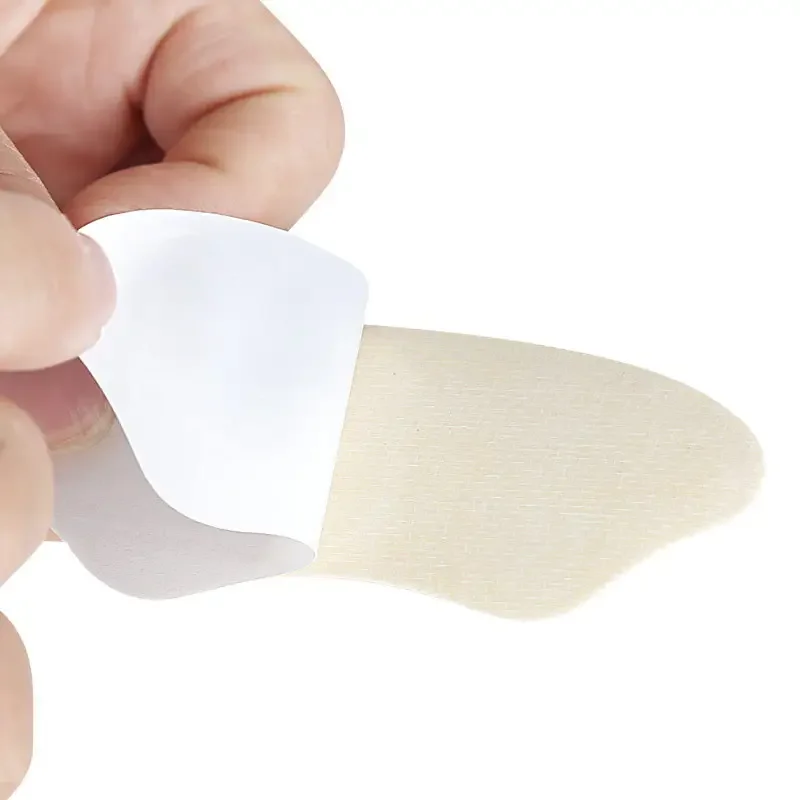 Strong paste, self-adhesive leather high heel sports foot bed for elasticized shoes to prevent heel pad from being too large.