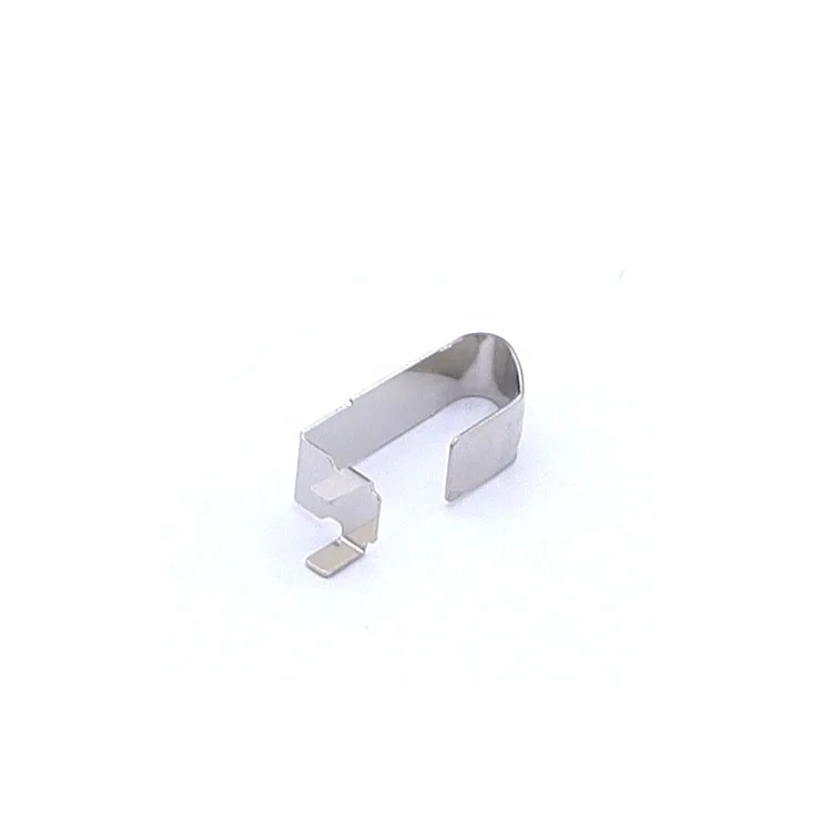 sheet metal stamping stainless steel nickel plated SMD EMI battery spring