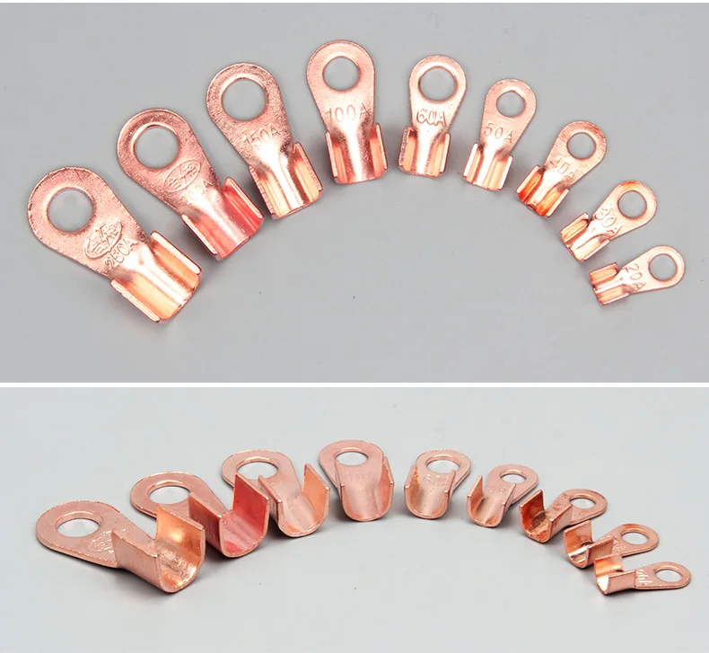 High Quality OT-200A Connector Copper Cable Nose Open Crimp Terminal Lug 200A