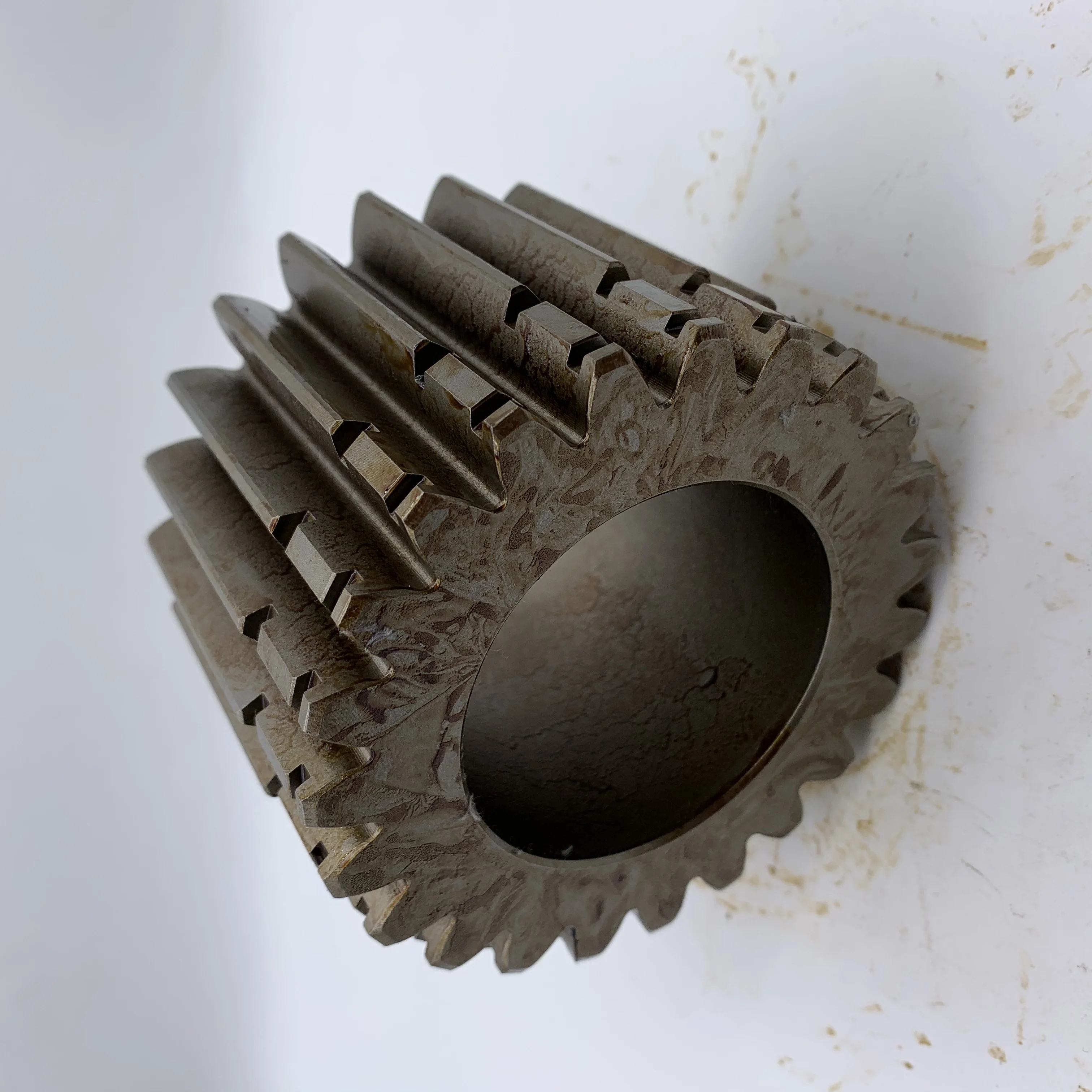 Excavator PC200-5 Gear Traveling Motor Gear Box Planetary Gear Travel Decelerating Final Transmission Device Teeth 6