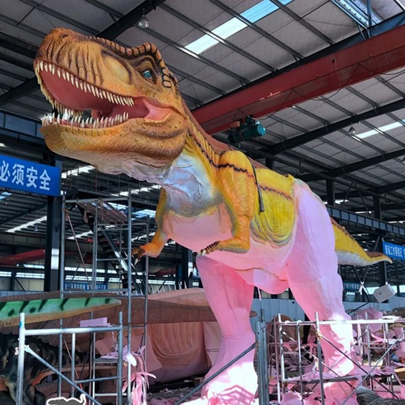 Hot Sale Adventure Dinosaur Mechanical Waterproof Vivid Big Entertainment Decoration Hand Made Dinosaurios Dinosaur Animatronic