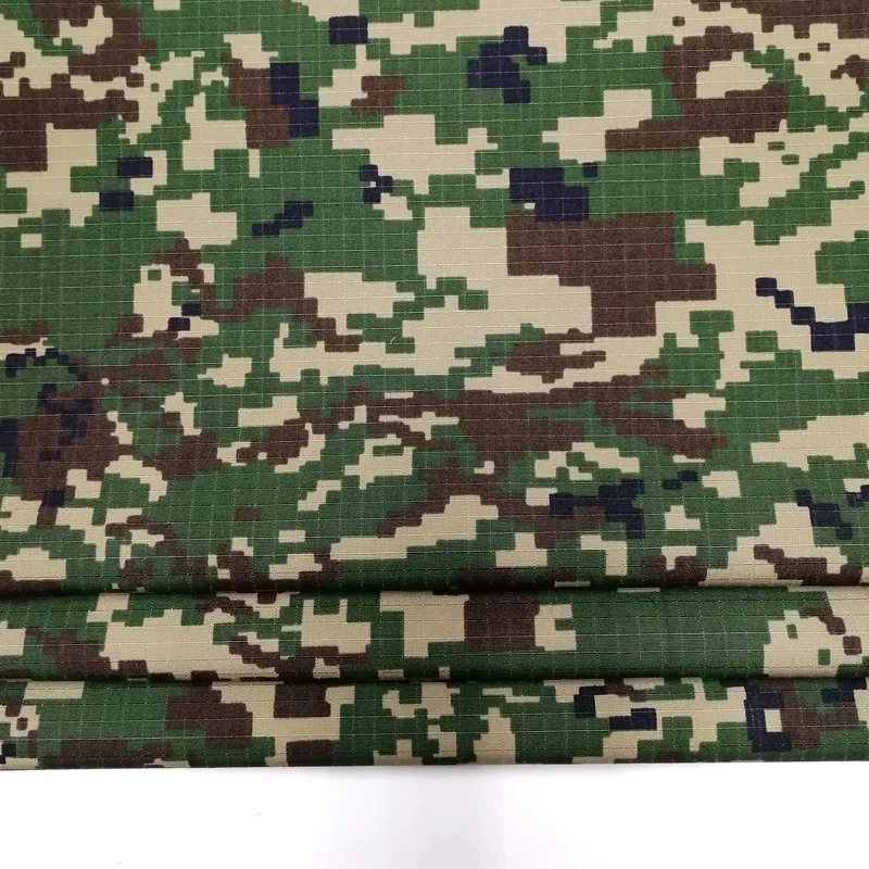 
Factory suppliers 60% cotton 40% polyester printed ribstop workwear fabric 