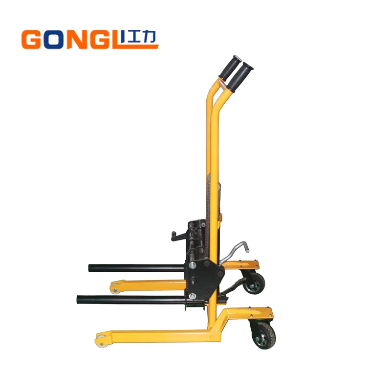 
Portable Paper Roll Transport Hydraulic Forklift 200KG Small Stacker 