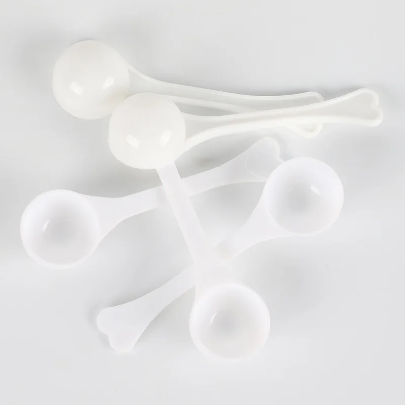 Factory wholesale 3g multifunctional plastic measuring spoon milk powder measuring spoon