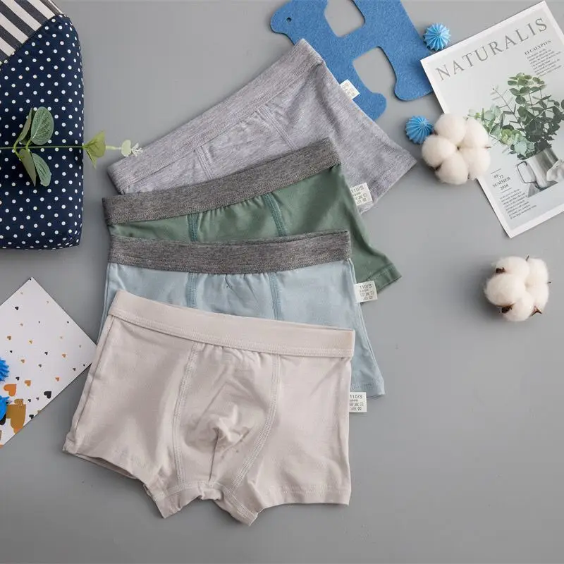 Wholesale High-quality Children Boys Underwear Custom Breathable Kids Underwear