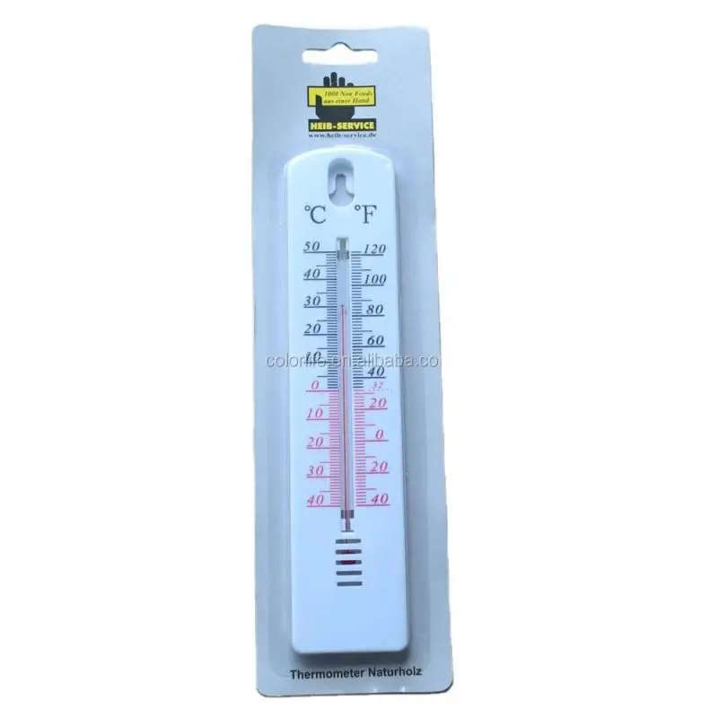 Glass tube thermometer flat thermometer hanging thermometer