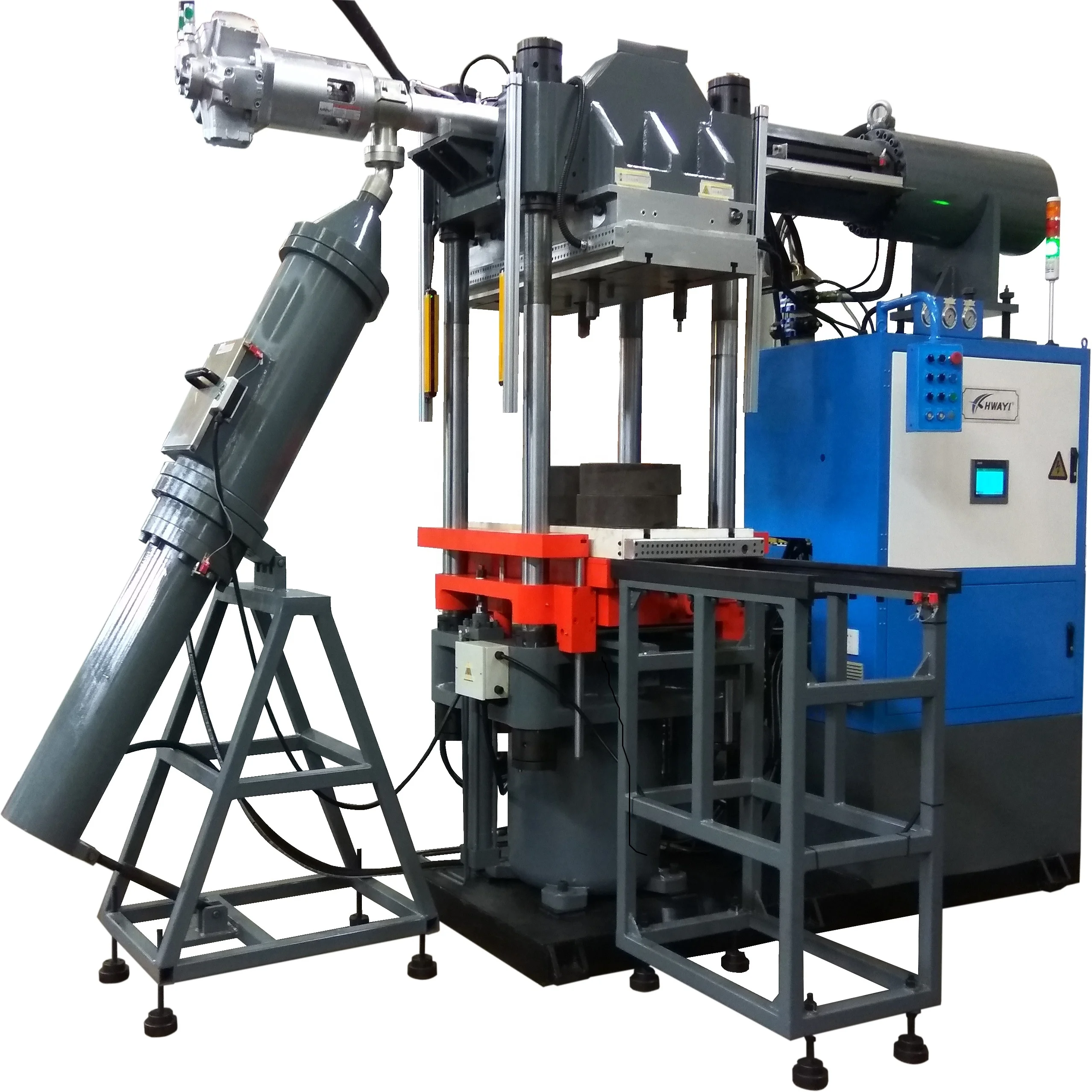 HTV silicon rubber insulator making machine 600 ton/800x800mm platen