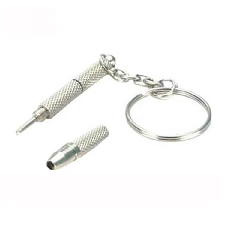 Wholesale Mini Screwdriver Keychain Promotional Screwdriver Glasses Repair Tools KS04