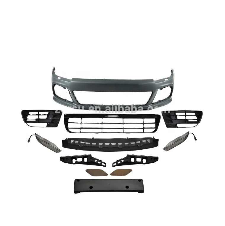 For Volkswagen V W SCIROCCO  front bumper assy tuning parts PP Material 2009-14 auto rear spare parts car body kits