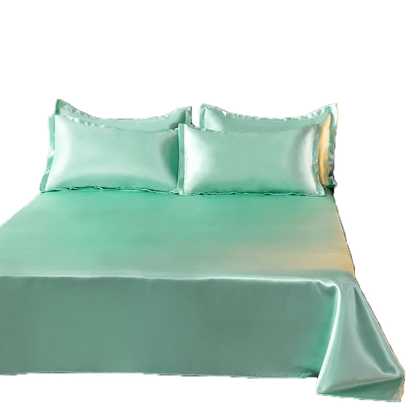 wholesale manufacturer canadian high quality satin twin king size online luxury luxurious designers bedding silk bed sheets set