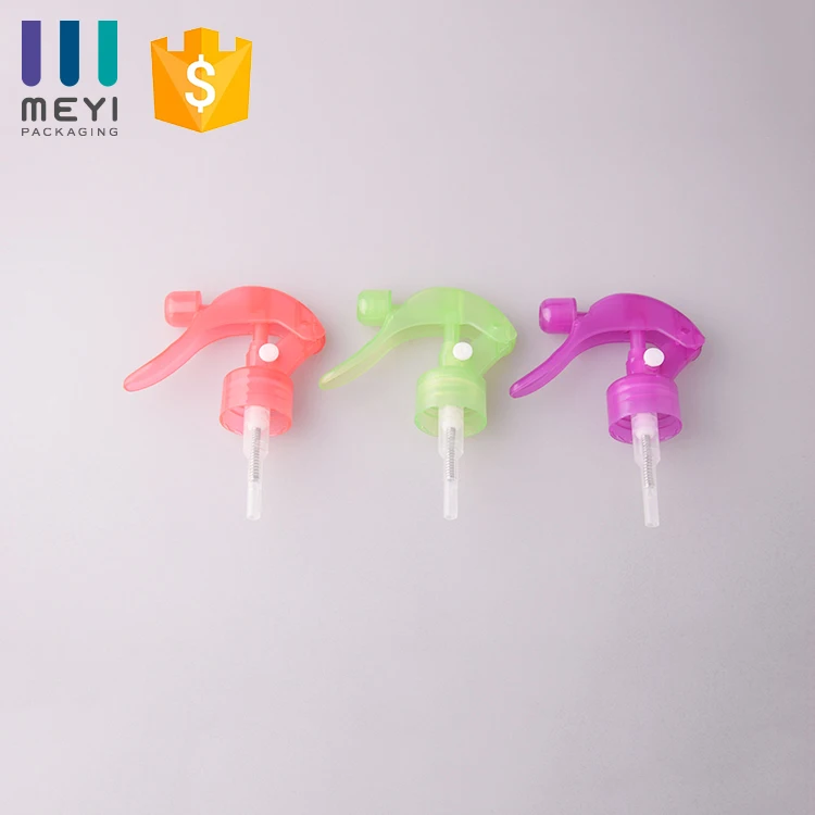 20/410 24/410 28/410 Plastic Spray Nozzle White Black Natural Fine Mist Sprayer Cap Button Lock Mini Trigger Pump