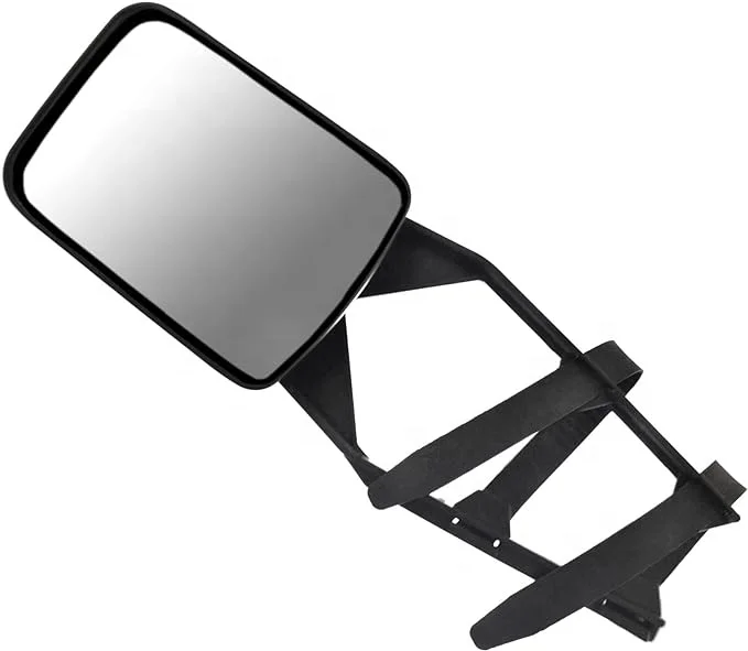 83124#Caravan Towing Mirror Extension Wide Vision Universal Clamp-On Towing Mirror 360 Degree Rotation Adjustable Towing Mirror