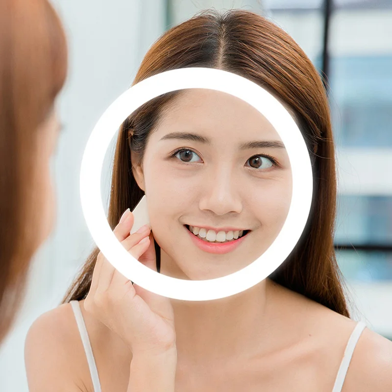 Waterproof Large Size Wall Mounted Smart LED Mirror with 5X Magnification