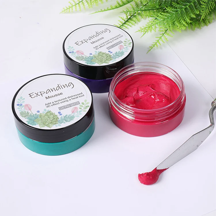 DIY Hobby Craft Mousse Paste, новый продукт, расширяющийся мусс для украшения