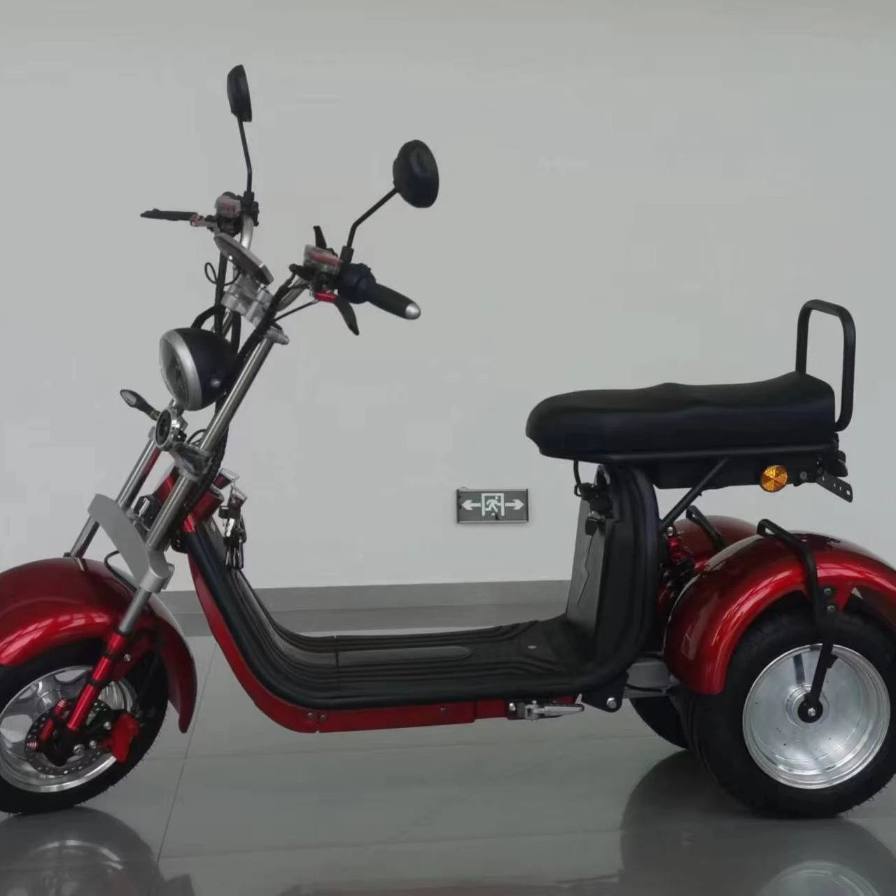 2000W * 2 двухмоторный 4000W 60V20A Аккумуляторный городской кокосовый скутер с гибкой задней осью Европейский склад США Бесплатная доставка трехколесный велосипед