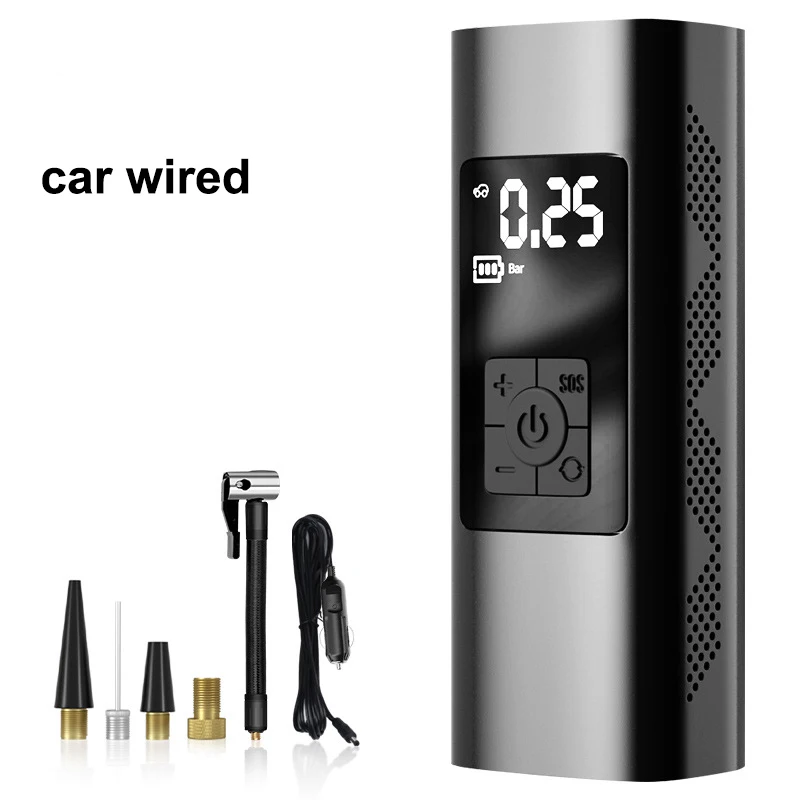 stocked cord motorbike compact tire inflator small portable mini auto air pump compressor 12v 150psi