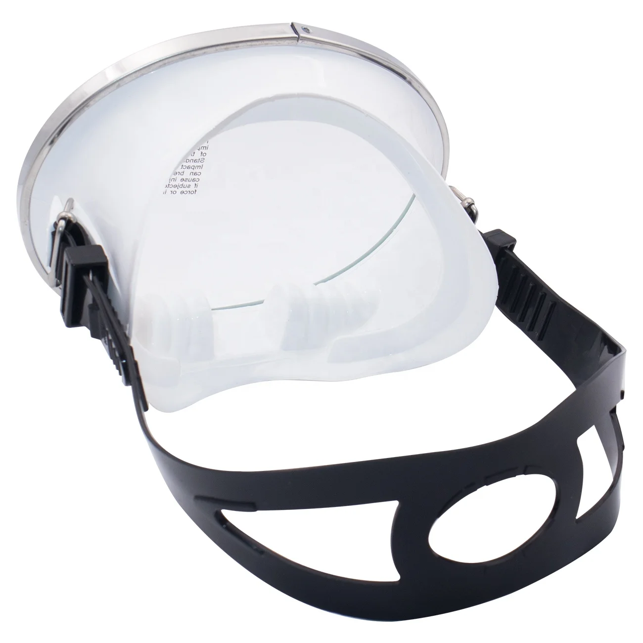 
professional silicone one piece tempered glass anti burst underwater snorkel dive scuba diving round oval spearfishing mask 