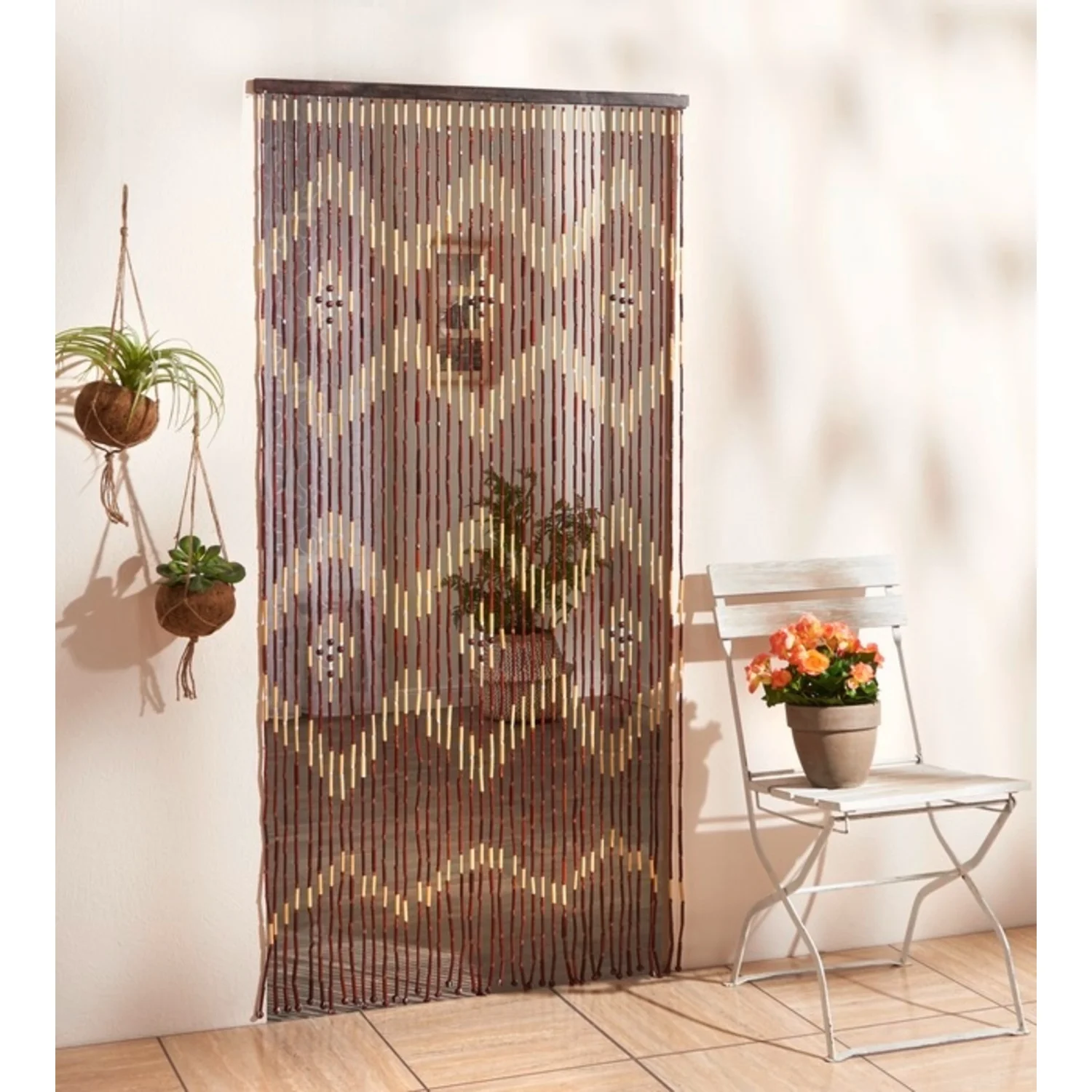Bamboo Door Curtain Beads For Living Room Bathroom