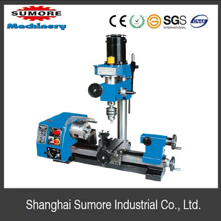 Sumore Combination Bench Lathe Machine SP2301 Combo 3 in 1 Turning Milling Drilling Machine Lathe