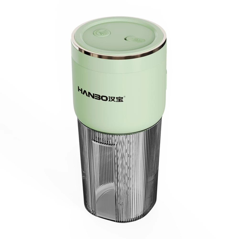 HANBO wholesale rechargeable personal juicer cup portable blender car usb rechargeable fruit juicer