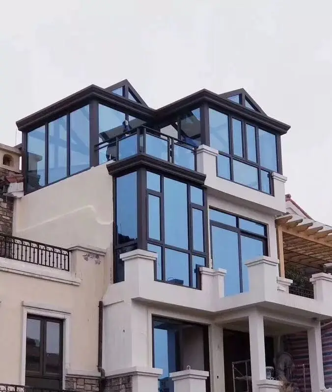 Полностью конвекционная трехслойная стеклянная печь с низким содержанием стекла