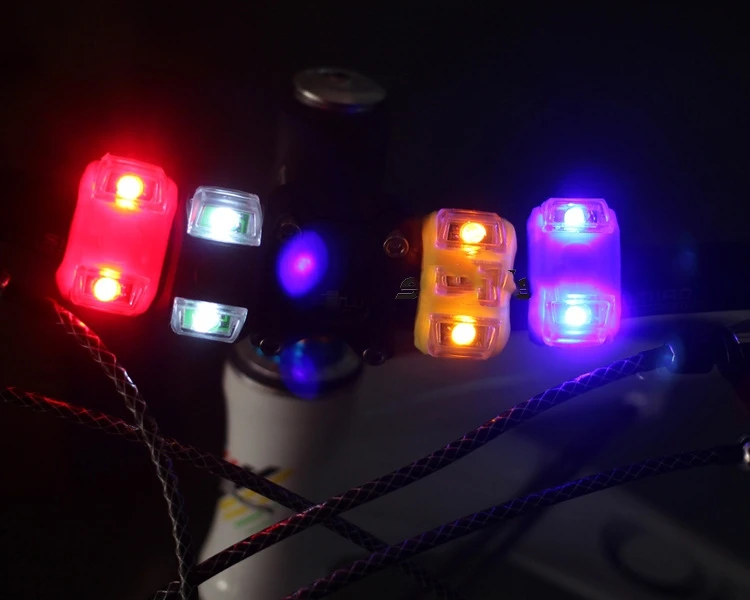 Hot Selling Mountain Bike Frog Light Headlights Taillight Warning Decorative Bike Riding Equipment