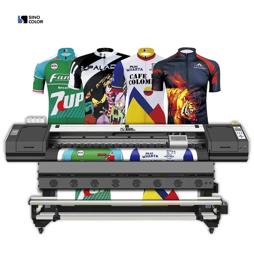 Factory Direct Sale 1.8m 6 Feet 4720 Printheads 1440dpi Digital Textile Printers for Heat Transfer Dye Sublimation Printer