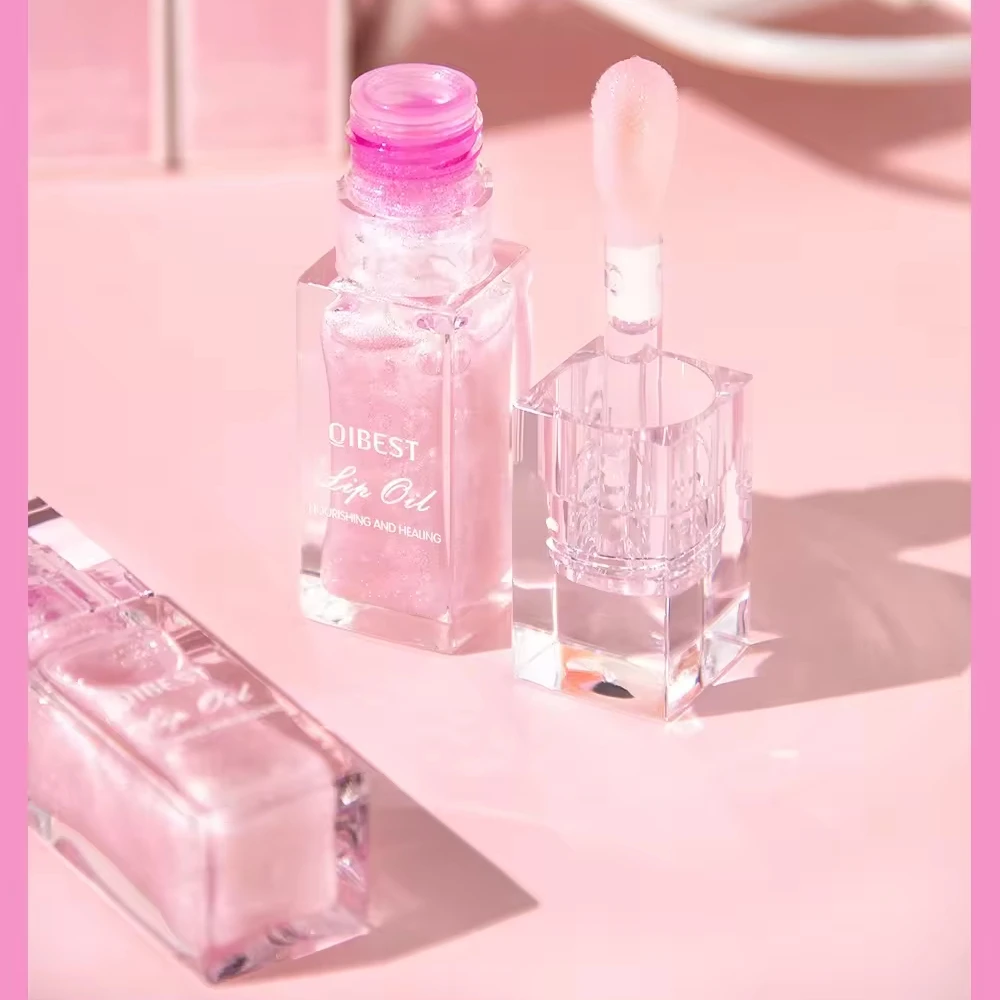 Your Logo Color Changing Lip Oil lip gloss Clear Shimmer Cosmetics PH Cruelty Free Vegan organic glitter liquid lipstick