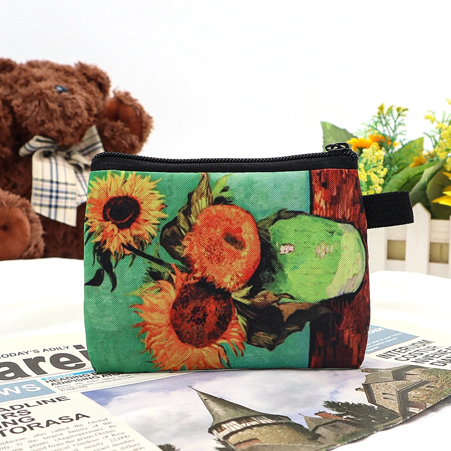 wholesale cartera student canvas wallet women card bag lipstick bag coin purse kids money pouch