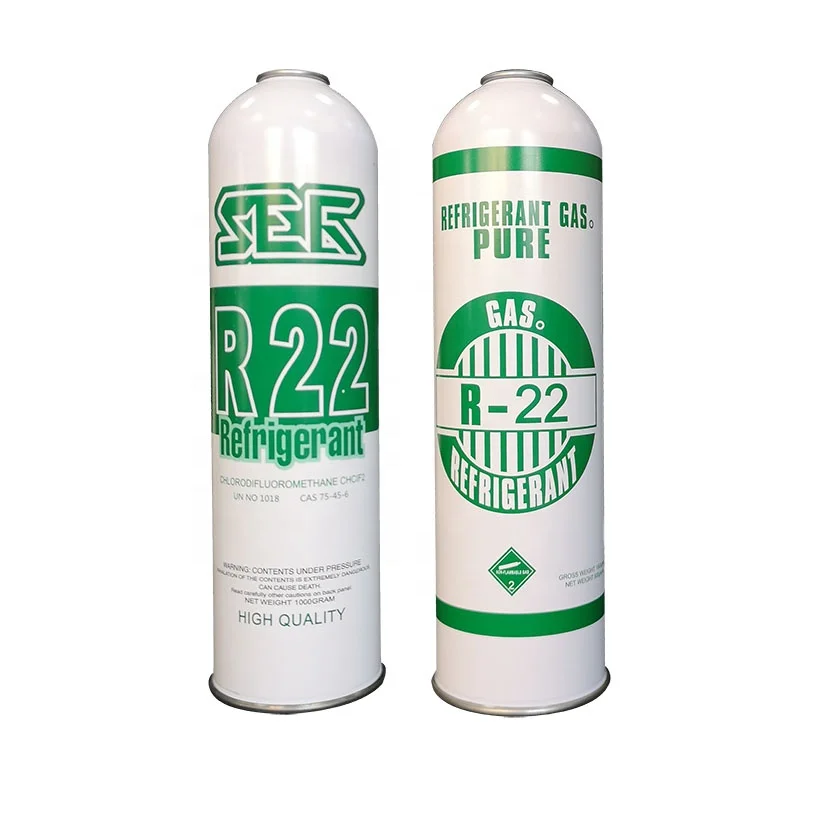 Aerosol Gas Can For 12 Oz Refrigerant Gas And 2 Piece Tin Cans For R22