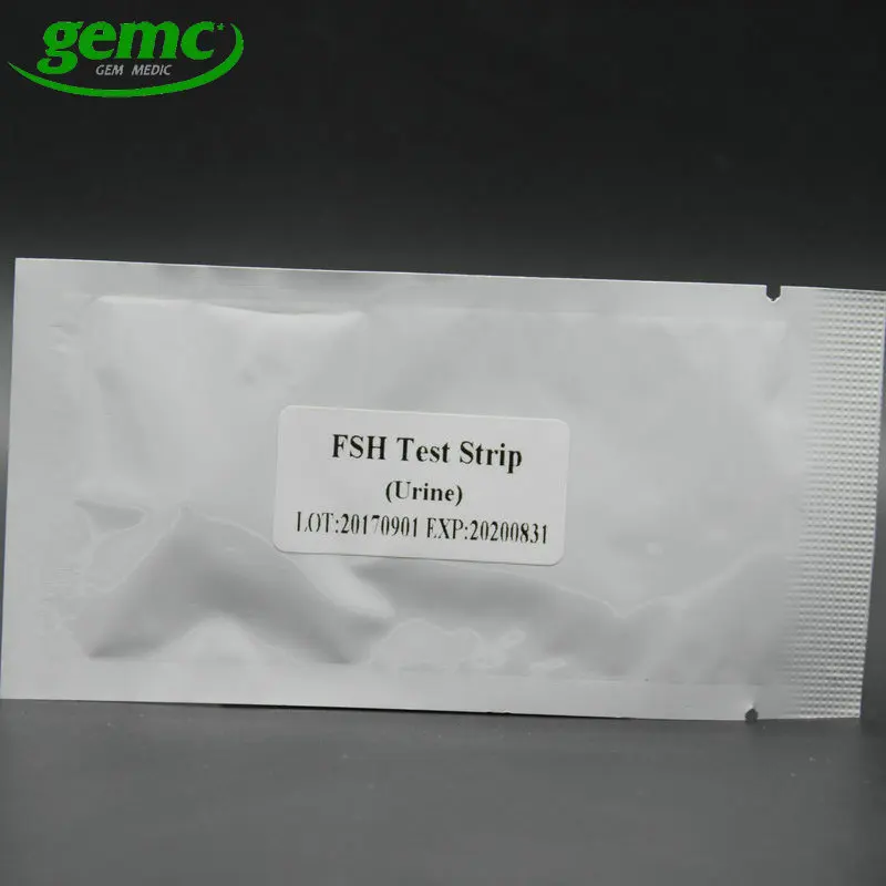 FSH menopause rapid test strip/midstream female hormones 25mlU/ml for human fertility test