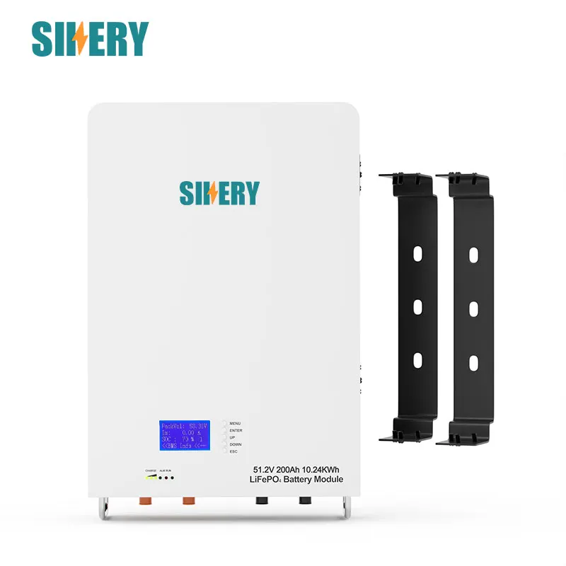 Sikery 100AH 200AH 48V 51.2v BMS Battery System 37.5 54.75VDC SPW SBS lithium LiFePO4 Lithium Energy Storage Ion Solar Battery