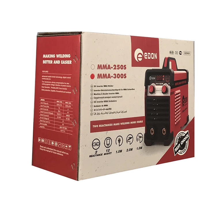  EDON Welder MMA-300S Mos MMA Inverter сварочный аппарат дешевая цена DC