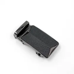Custom Name Frosted Automatic Belt Buckle Ratchet Zinc Alloy Mens Belt Buckle Sliding Buckle 33MM Width
