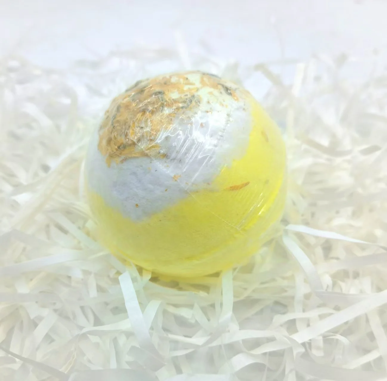 100g Bath salt ball with dried flower two-color bath salt ball set